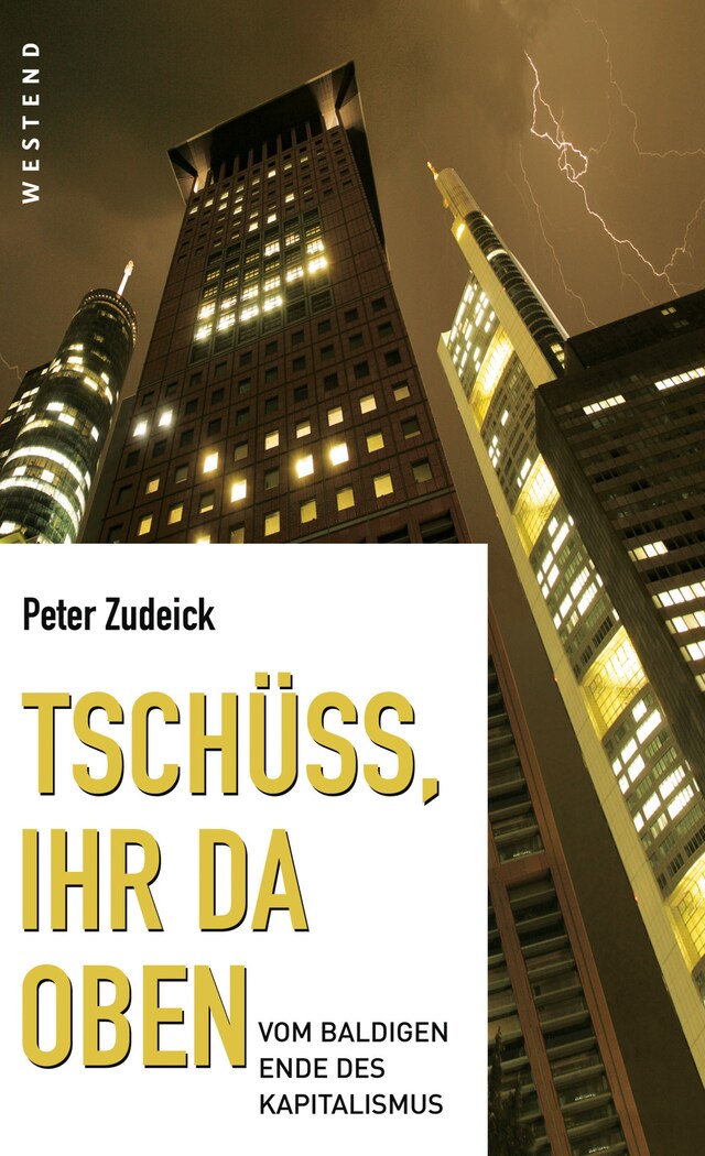 Book cover for Tschüss, ihr da oben.