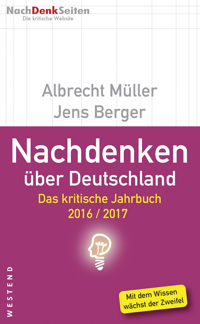 Buchcover für Nachdenken über Deutschland