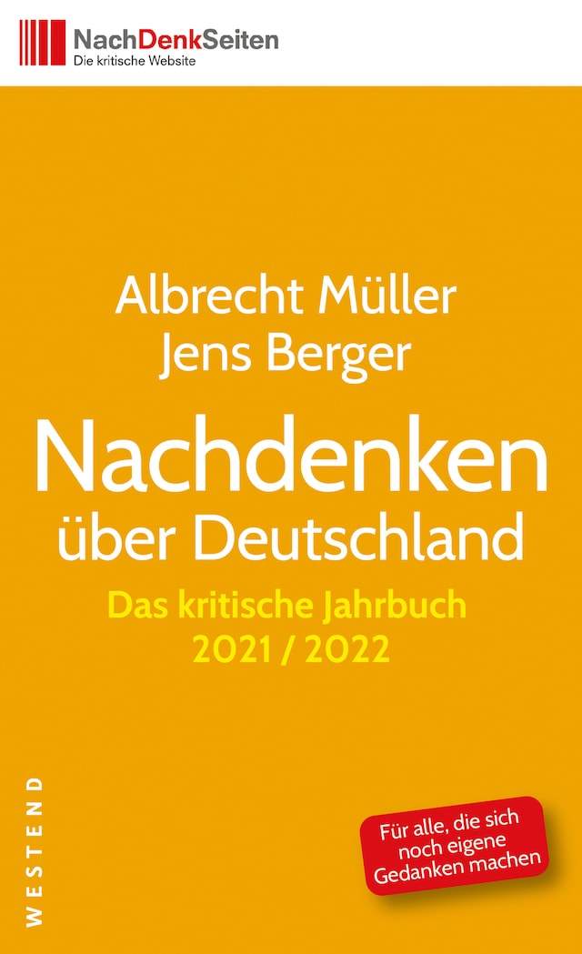 Okładka książki dla Nachdenken über Deutschland