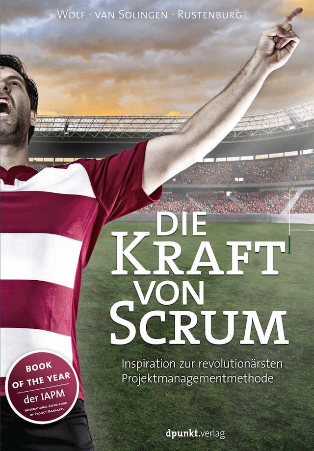 Kirjankansi teokselle Die Kraft von Scrum