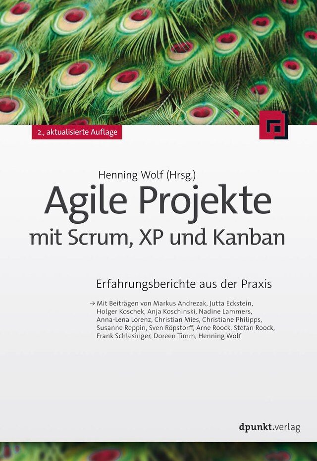 Book cover for Agile Projekte mit Scrum, XP und Kanban