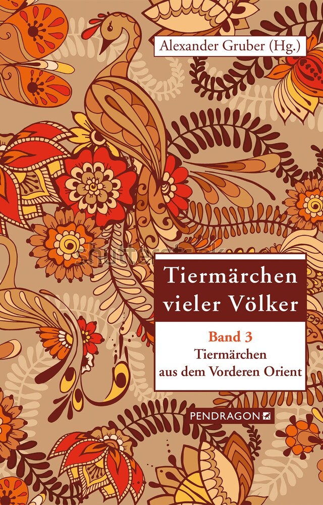 Kirjankansi teokselle Tiermärchen aus dem Vorderen Orient