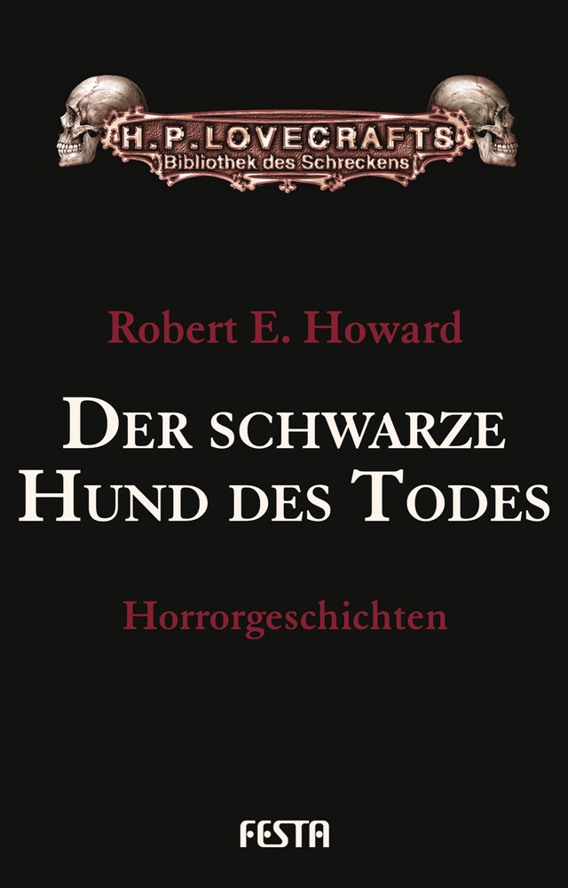 Boekomslag van Der schwarze Hund des Todes