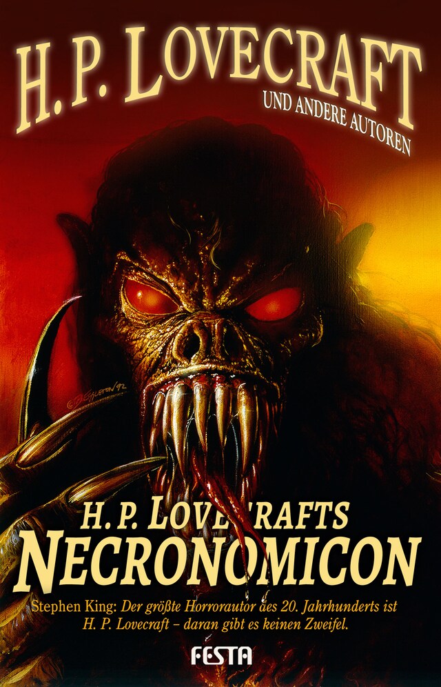 Portada de libro para H. P. Lovecrafts Necronomicon