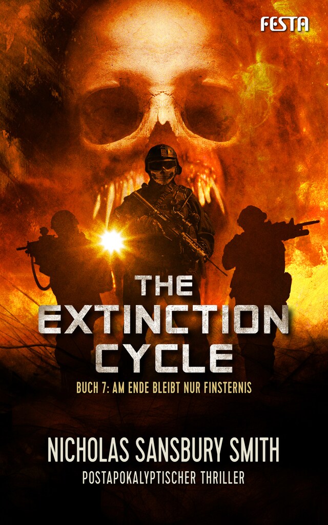 Book cover for The Extinction Cycle - Buch 7: Am Ende bleibt nur Finsternis