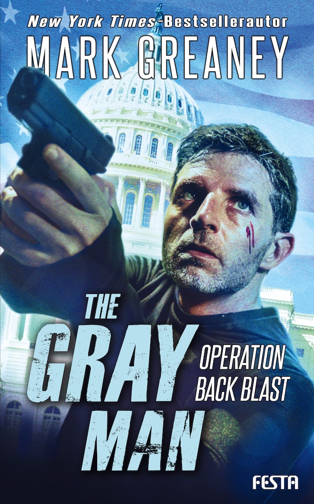 Book cover for The Gray Man - Operation Back Blast