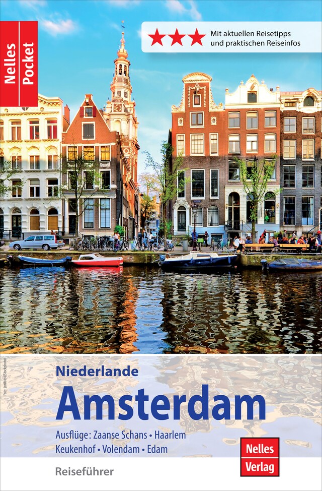 Buchcover für Nelles Pocket Reiseführer Amsterdam