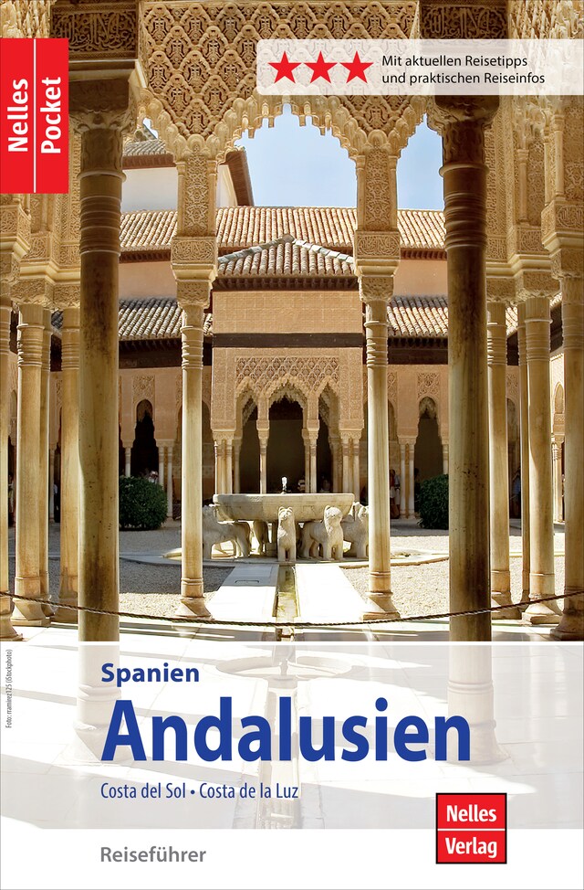 Buchcover für Nelles Pocket Reiseführer Andalusien