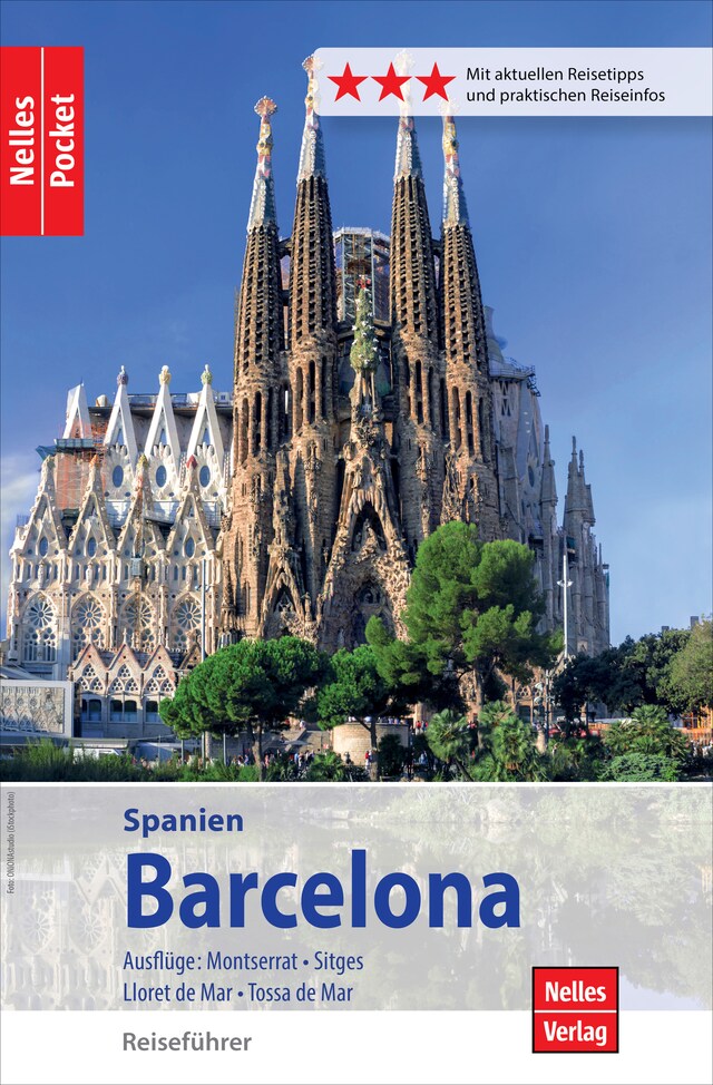 Buchcover für Nelles Pocket Reiseführer Barcelona