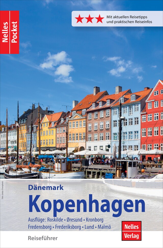 Buchcover für Nelles Pocket Reiseführer Kopenhagen