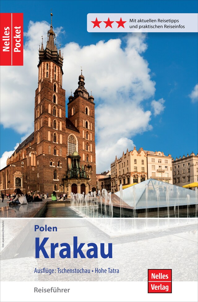 Buchcover für Nelles Pocket Reiseführer Krakau