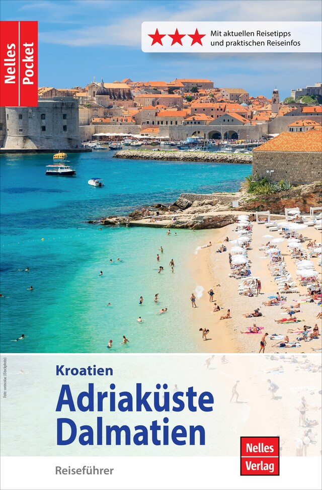 Book cover for Nelles Pocket Reiseführer Kroatien - Adriaküste, Dalmatien