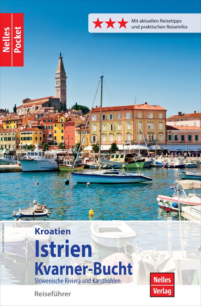 Buchcover für Nelles Pocket Reiseführer Kroatien - Istrien, Kvarner-Bucht