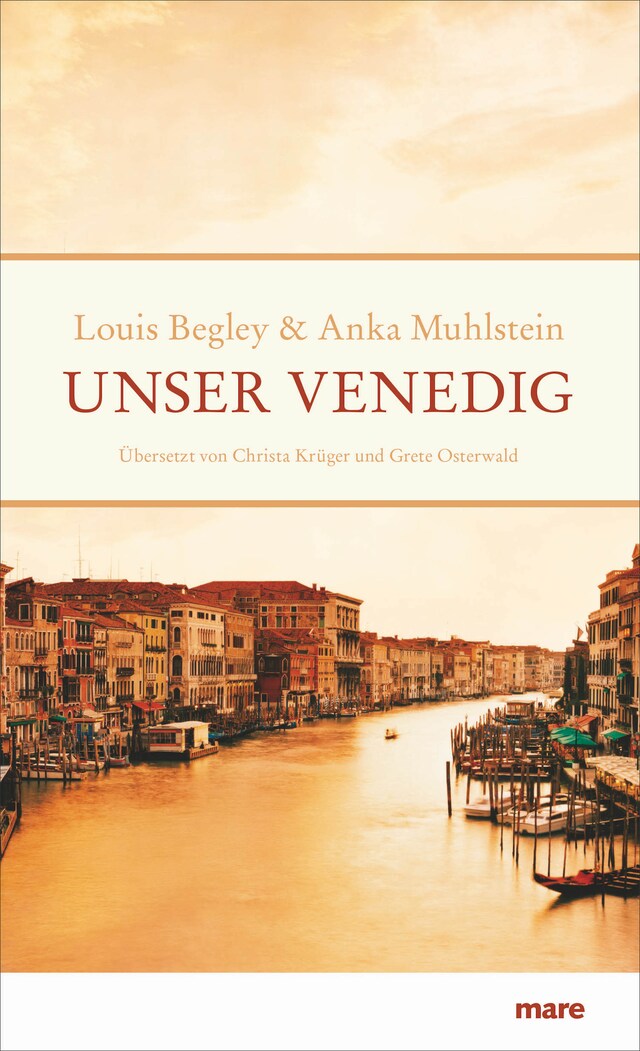 Buchcover für Unser Venedig