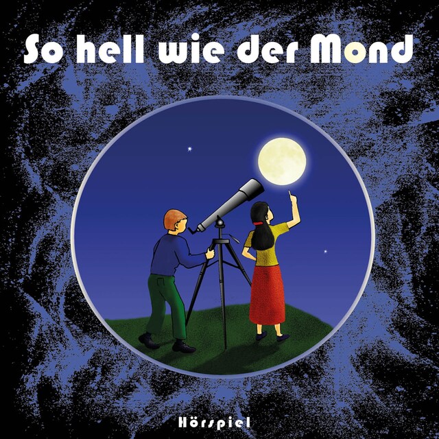 Portada de libro para So hell wie der Mond