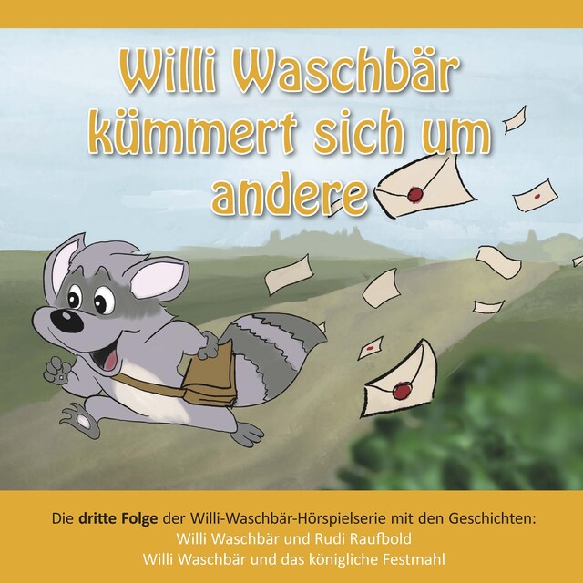 Buchcover für Willi Waschbär kümmert sich um andere