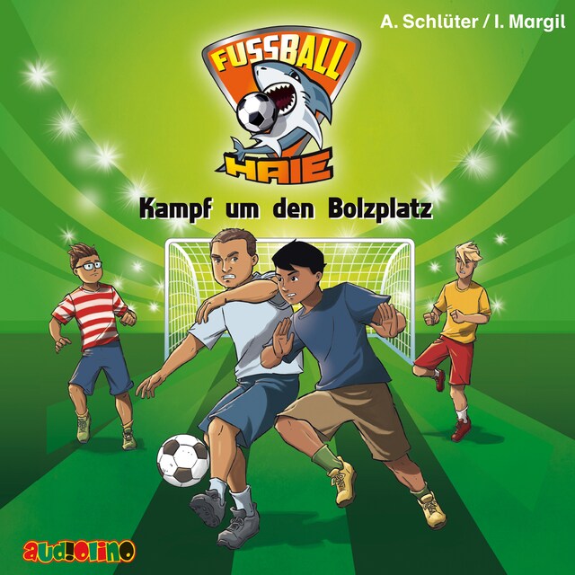 Buchcover für Kampf um den Bolzplatz - Fußball-Haie 4