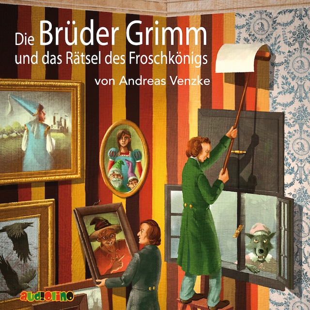 Buchcover für Die Brüder Grimm und das Rätsel des Froschkönigs