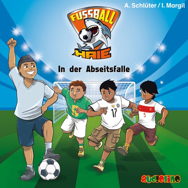 Buchcover für Fußball-Haie, 9: In der Abseitsfalle (Ungekürzt)