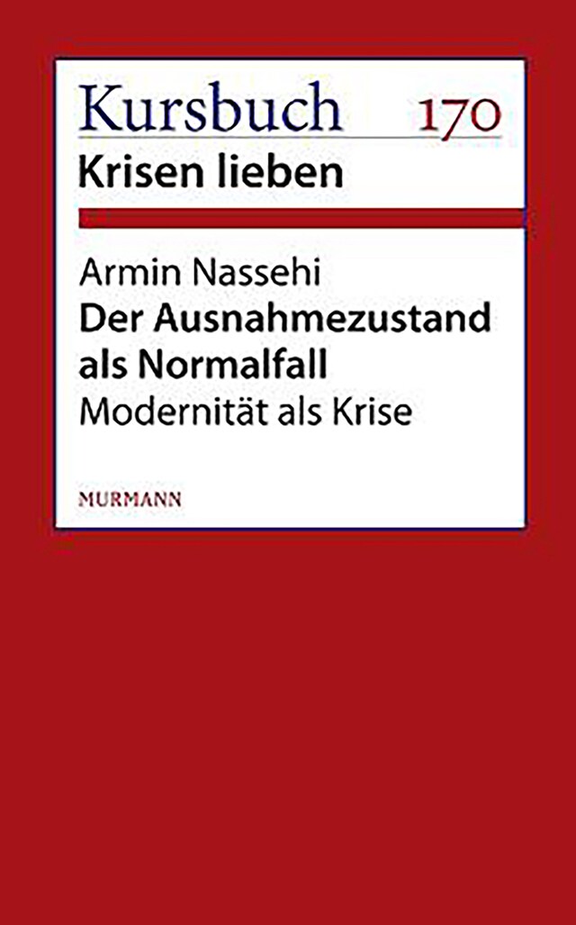 Okładka książki dla Der Ausnahmezustand als Normalfall
