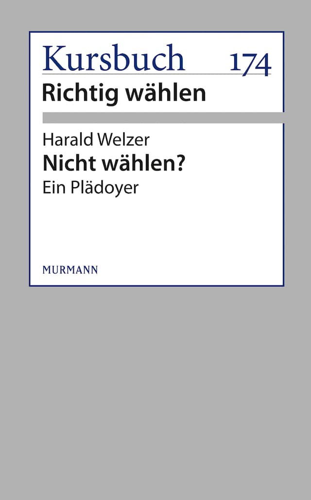 Book cover for Nicht wählen?