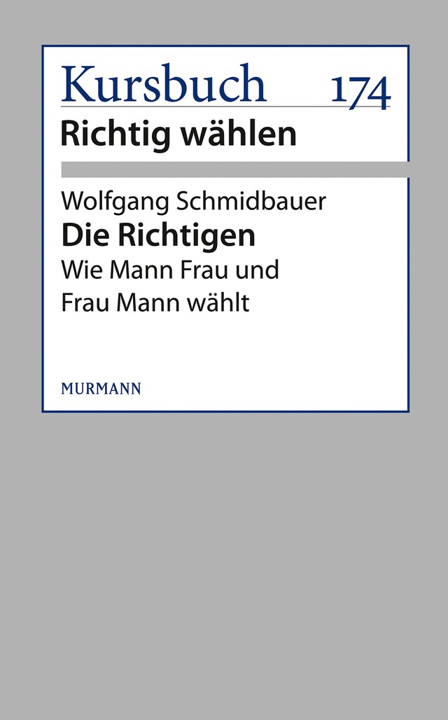 Book cover for Die Richtigen