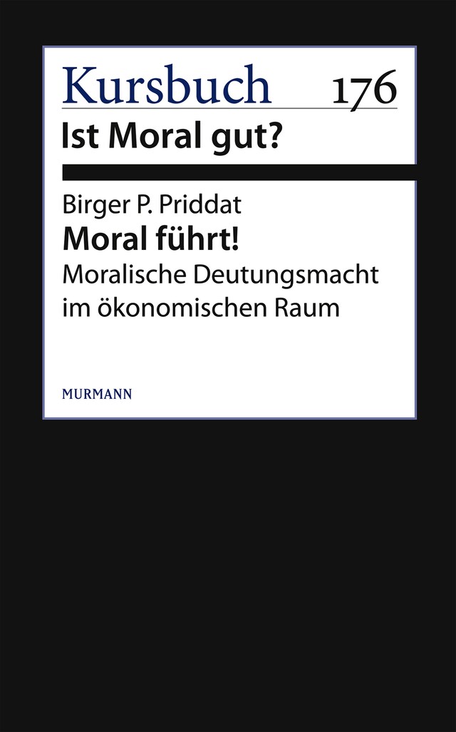 Book cover for Moral führt!