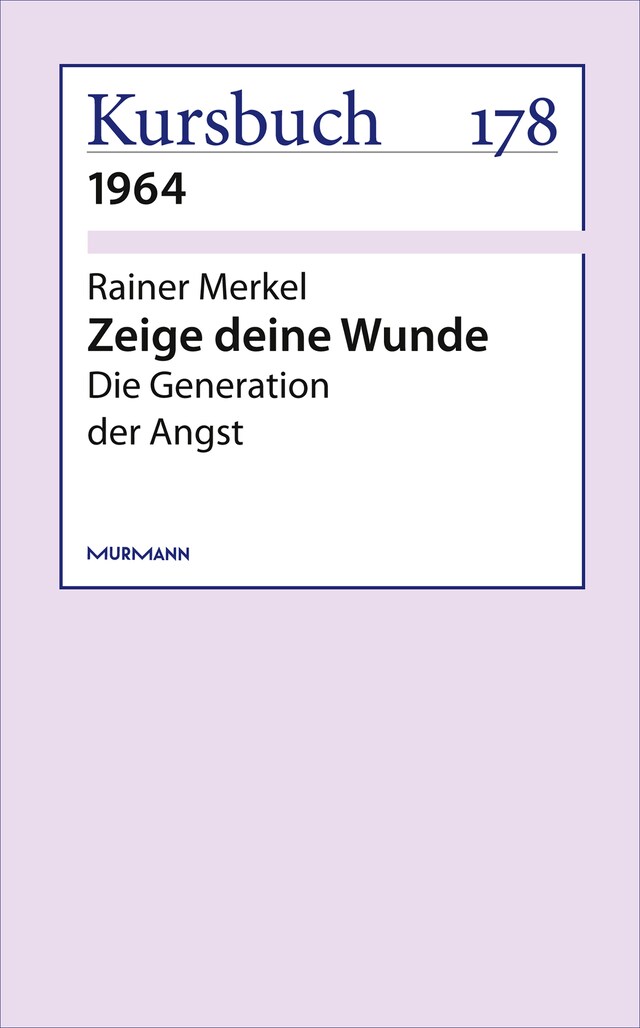 Book cover for Zeige deine Wunde