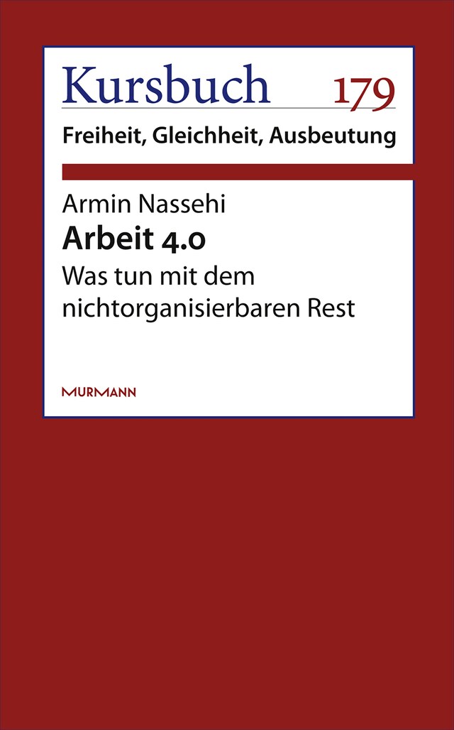 Okładka książki dla Arbeit 4.0