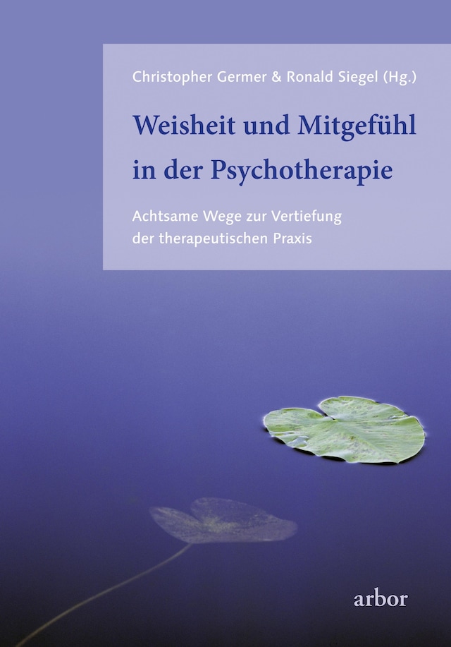 Buchcover für Weisheit und Mitgefühl in der Psychotherapie