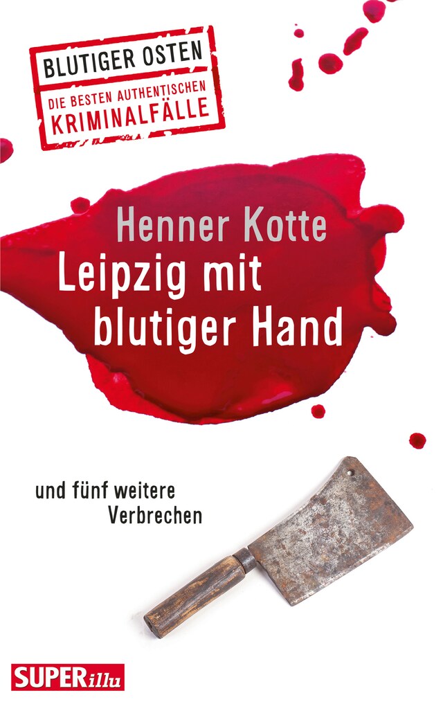 Book cover for Leipzig mit blutiger Hand
