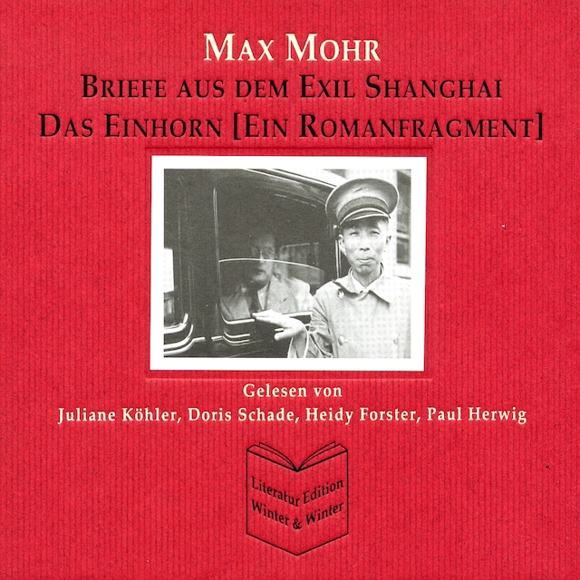 Buchcover für Max Mohr - Briefe aus Shanghai und Das Einhorn
