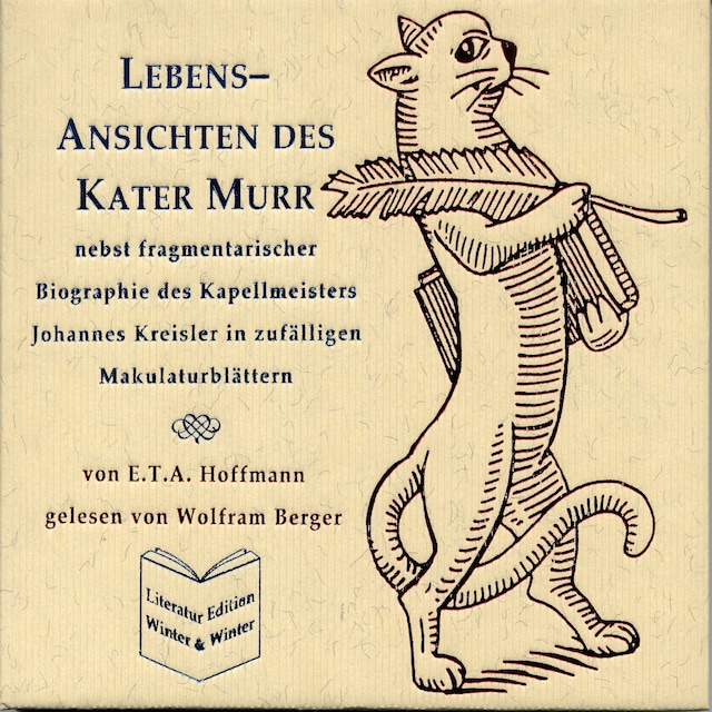 Buchcover für Lebens-Ansichten des Kater Murr - E.T.A. Hoffmann