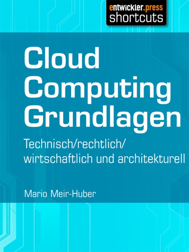 Buchcover für Cloud Computing Grundlagen