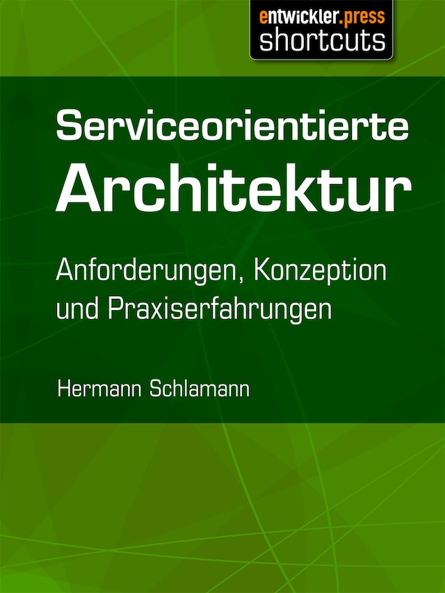 Okładka książki dla Serviceorientierte Architektur