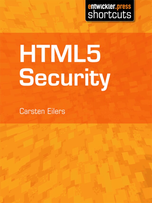 Book cover for HTML5 Security