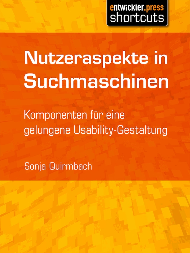Book cover for Nutzeraspekte in Suchmaschinen