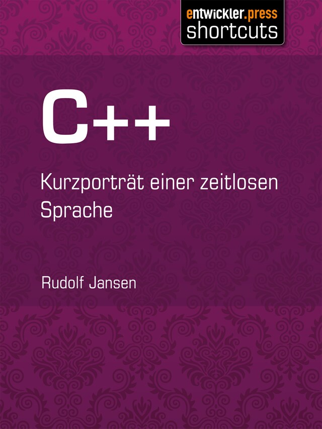 Kirjankansi teokselle C++