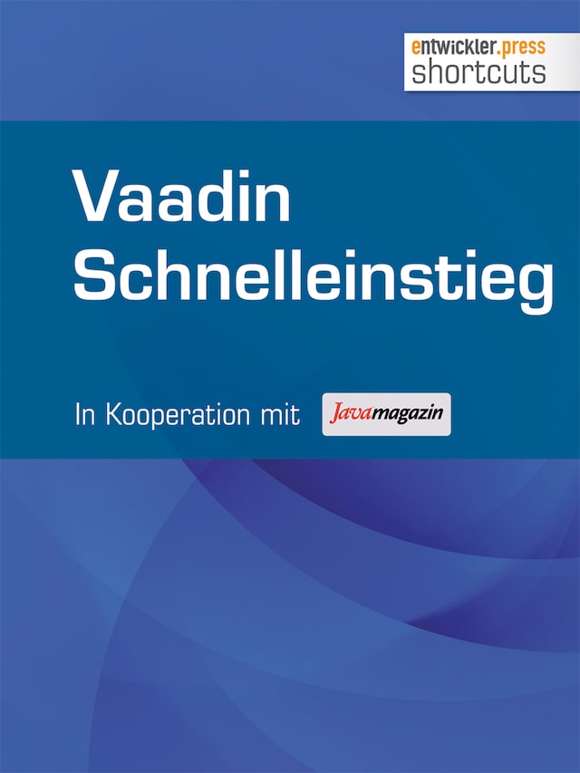 Book cover for Vaadin Schnelleinstieg