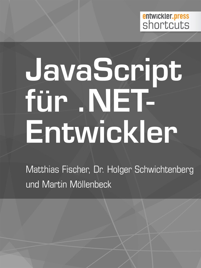 Couverture de livre pour JavaScript für .NET-Entwickler