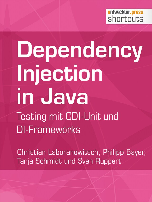 Book cover for Dependency Injection in Java