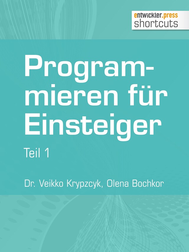 Portada de libro para Programmieren für Einsteiger