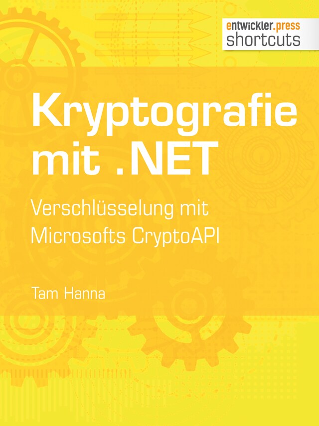 Copertina del libro per Kryptografie mit .NET.