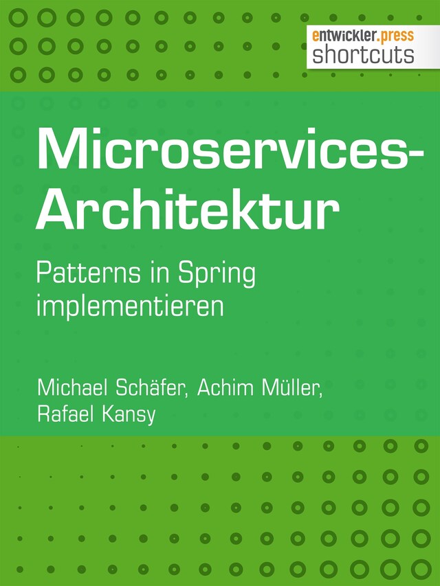 Book cover for Microservices-Architektur