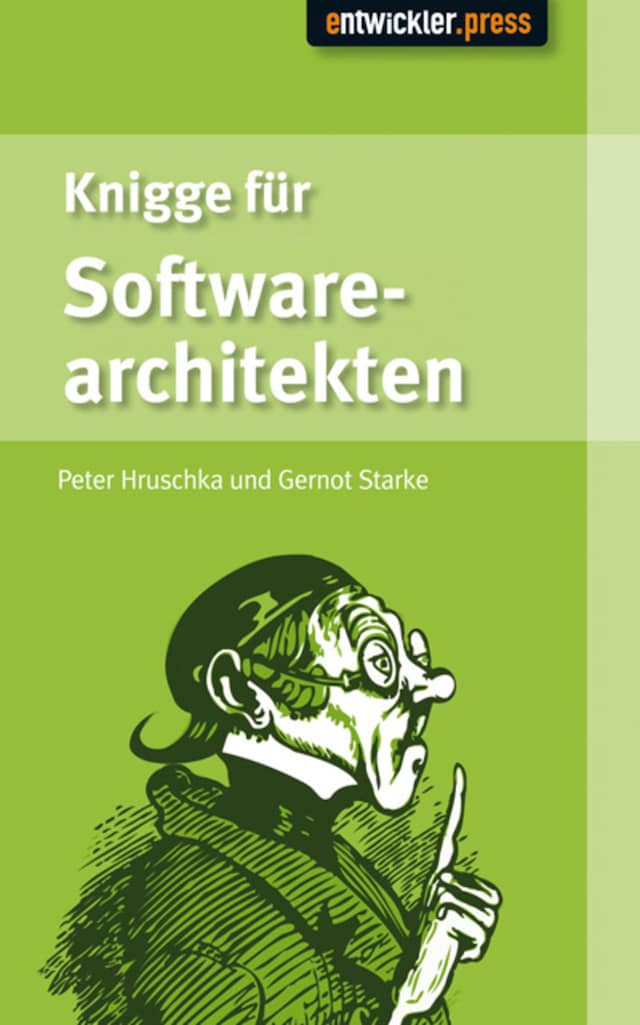 Buchcover für Knigge für Softwarearchitekten