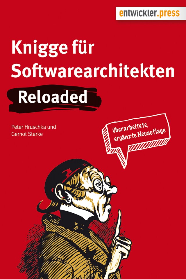 Buchcover für Knigge für Softwarearchitekten. Reloaded