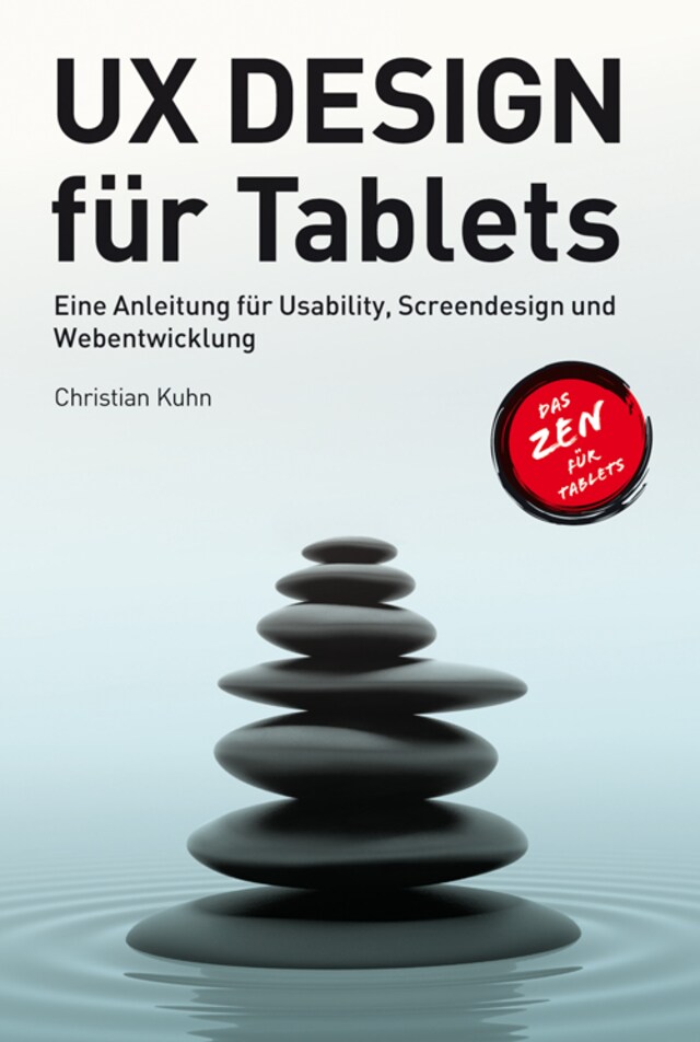 Kirjankansi teokselle UX Design für Tablets