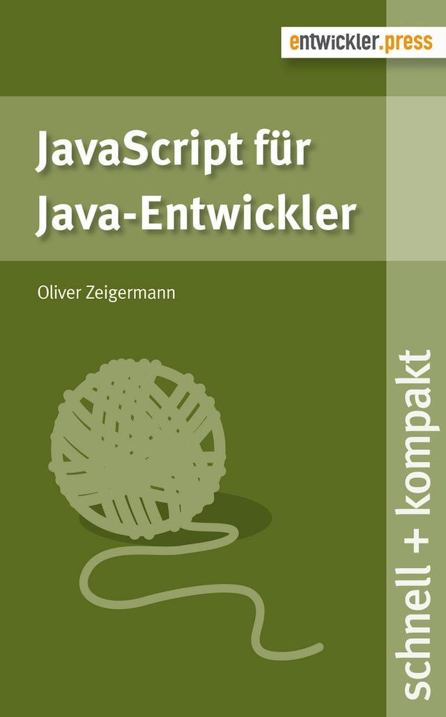 Kirjankansi teokselle JavaScript für Java-Entwickler