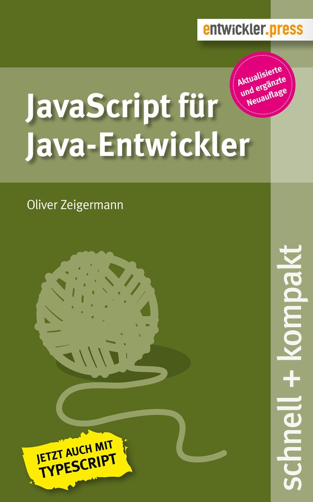 Kirjankansi teokselle JavaScript für Java-Entwickler