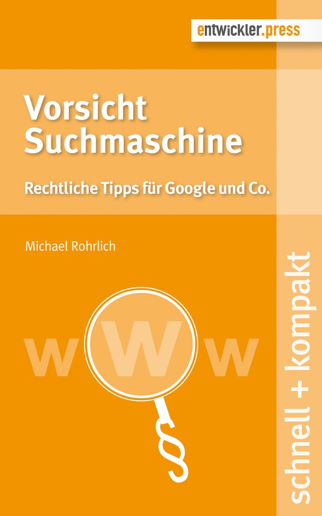 Book cover for Vorsicht Suchmaschine